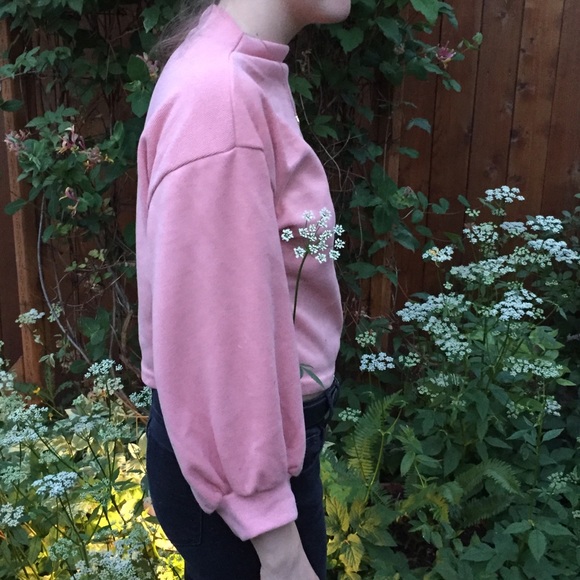 Salmon colored mid sleeve blouse/shirt - Picture 2 of 6